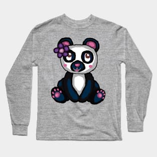 Cute Panda Long Sleeve T-Shirt